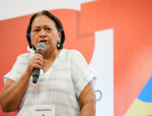 Governadora Fátima Bezerra durante evento nesta sexta-feira (6) - Foto: Reprodução/Youtube