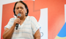 Governadora Fátima Bezerra durante evento nesta sexta-feira (6) - Foto: Reprodução/Youtube